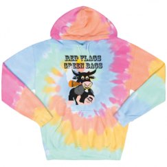 Unisex Tie-Dye Fleece Hoodie