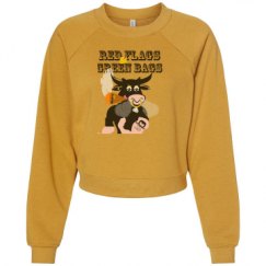 Women's Raglan Pullover Fleece