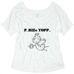 Ladies Flowy Slouchy Tee