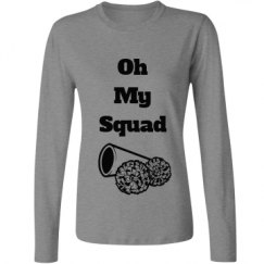 Ladies Relaxed Fit Basic Long Sleeve Tee