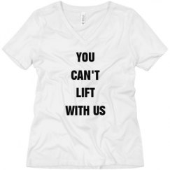 Ladies Relaxed Fit V-Neck Tee