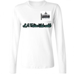 Ladies Relaxed Fit Basic Long Sleeve Tee