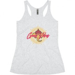 Ladies Slim Fit Super Soft Racerback Triblend Tank