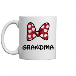 minnie grandma mug