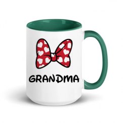 15oz Ceramic Mug with Color Inside