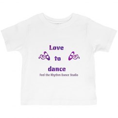 Toddler Love to Dance T-Shirt