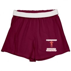 Slim Fit Cheer Shorts