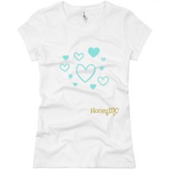 Ladies Slim Fit Basic Promo Jersey Tee