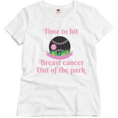 breast cancer baseball