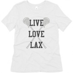 Ladies Relaxed Fit Super Soft Triblend Tee