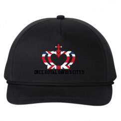 Snapback Five-Panel Rope Hat