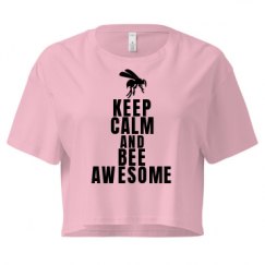 Ladies Festival Cali Crop Top Tee