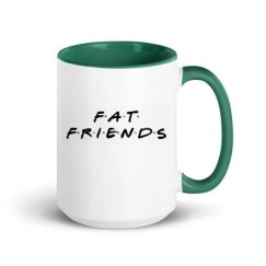 15oz Ceramic Mug with Color Inside