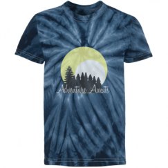 Youth Tie-Dye Cyclone Pinwheel Tee