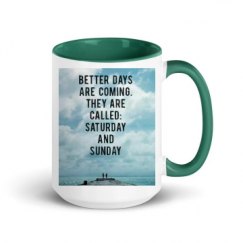 15oz Ceramic Mug with Color Inside