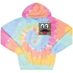 Unisex Tie-Dye Fleece Hoodie