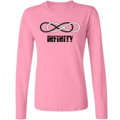 Ladies Relaxed Fit Basic Long Sleeve Tee