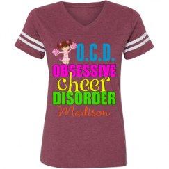 Ladies Relaxed Fit Vintage Sports Tee