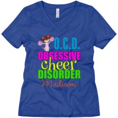 Ladies Relaxed Fit V-Neck Tee