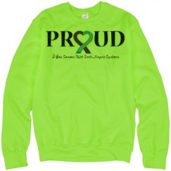 Unisex Neon Crewneck Sweatshirt
