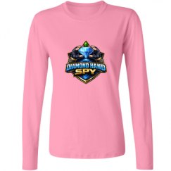 Ladies Relaxed Fit Basic Long Sleeve Tee