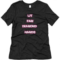 Ladies Relaxed Fit Super Soft Triblend Tee