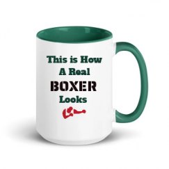 15oz Ceramic Mug with Color Inside