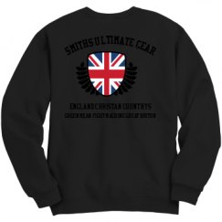 Unisex Film and Foil Crewneck Sweatshirt