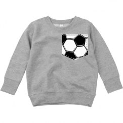 Toddler Crewneck Basic Promo Sweatshirt