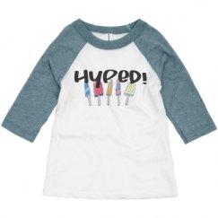 Toddler 3/4 Sleeve Raglan Tee