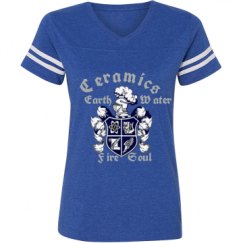 Ladies Relaxed Fit Vintage Sports Tee