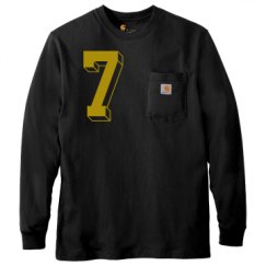 Unisex Carhartt Pocket Long Sleeve Tee