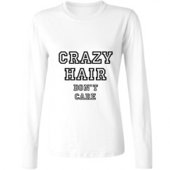 Ladies Relaxed Fit Basic Long Sleeve Tee