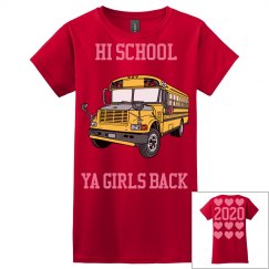 Back To School Womens Tee