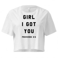 Ladies Festival Cali Crop Top Tee