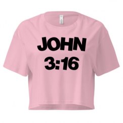 Ladies Festival Cali Crop Top Tee