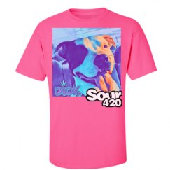 Unisex Ultra Cotton Safety Neon Crewneck Tee