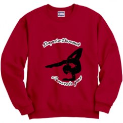 Unisex Film and Foil Crewneck Sweatshirt