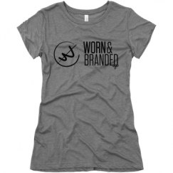 Ladies Slim Fit Super Soft Triblend Tee
