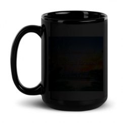 15oz Black Glossy Mug