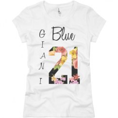 Ladies Slim Fit Basic Promo Jersey Tee