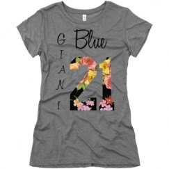 Ladies Slim Fit Super Soft Triblend Tee