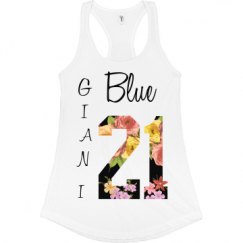 Ladies Slim Fit Racerback Tank Top