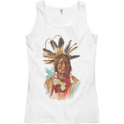 Blackfoot Sioux Chief: Many Horns Tank Top