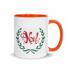 11oz Ceramic Mug with Color Inside