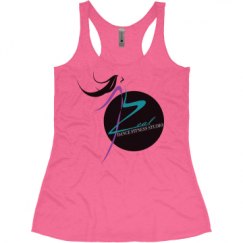 Ladies Slim Fit Super Soft Racerback Triblend Tank
