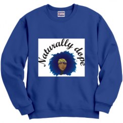 Unisex Film and Foil Crewneck Sweatshirt