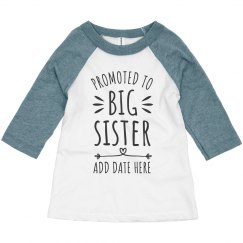 Promoted To Big Sister Baby Reveal