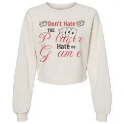 Women's Raglan Pullover Fleece