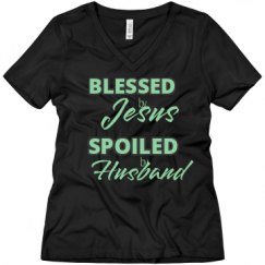 Ladies Relaxed Fit V-Neck Tee